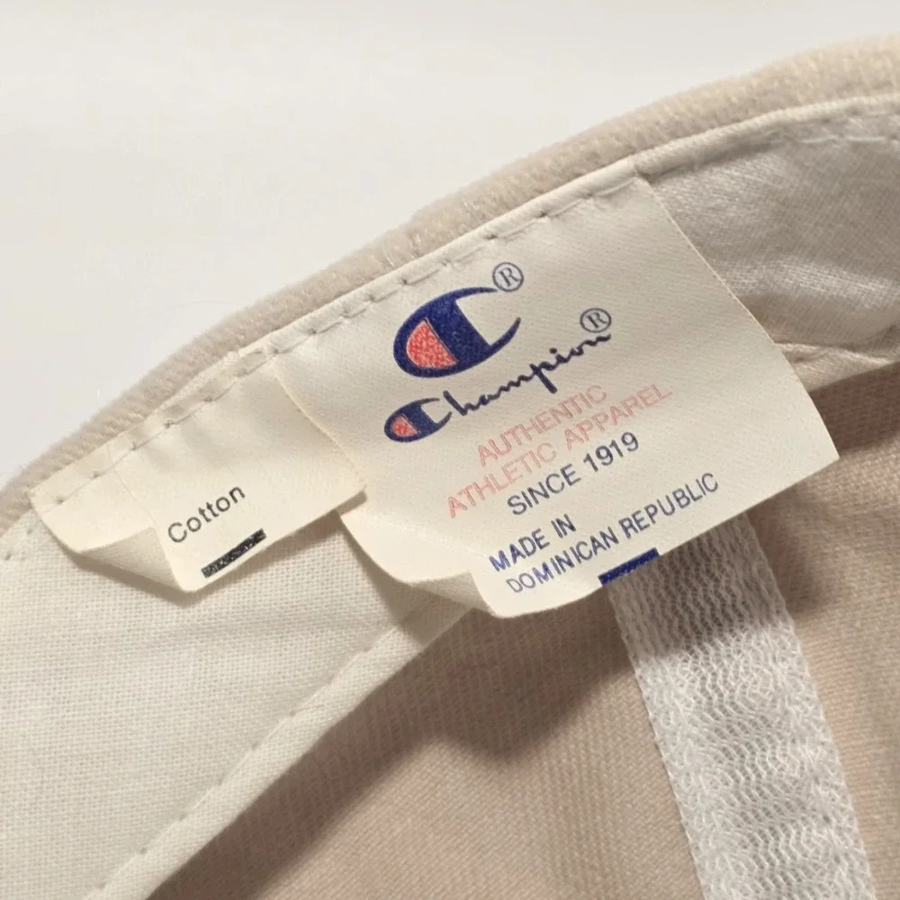 Champion Coast Guard Academy Hat Beige Navy Adjustable Cotton Cap - Picture 8 of 10